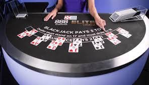 Ilustrasi meja hiburan High Roller