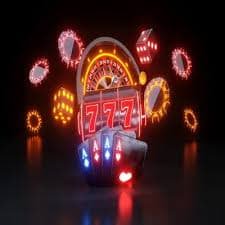 Ilustrasi jin dan lampu ajaib slot